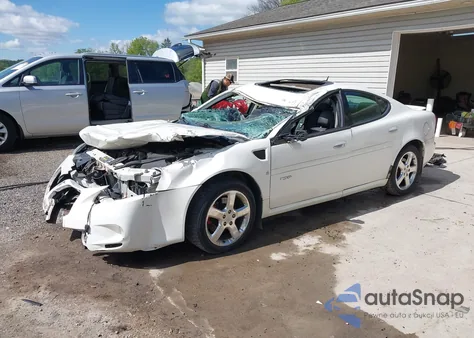 2008 Pontiac Grand Prix Gxp from USA, damaged, VIN 2G2WC55C481157035